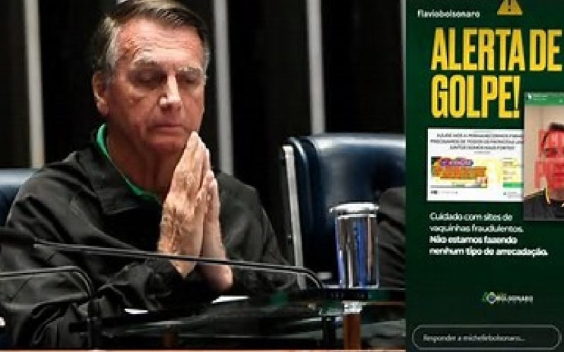 Prisão de Bolsonaro: golpistas do Pix pedem dinheiro