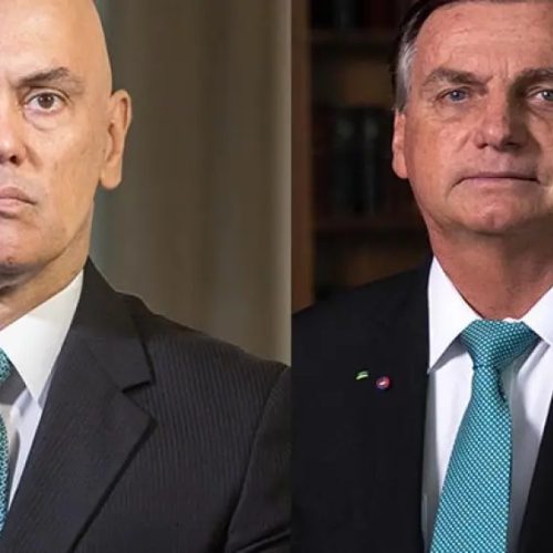 Moraes (foto à direita de Bolsonaro) afirma que Jair Bolsonaro pode ser absolvido