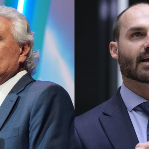 Caiado chama Eduardo Bolsonaro de ” Pateta”