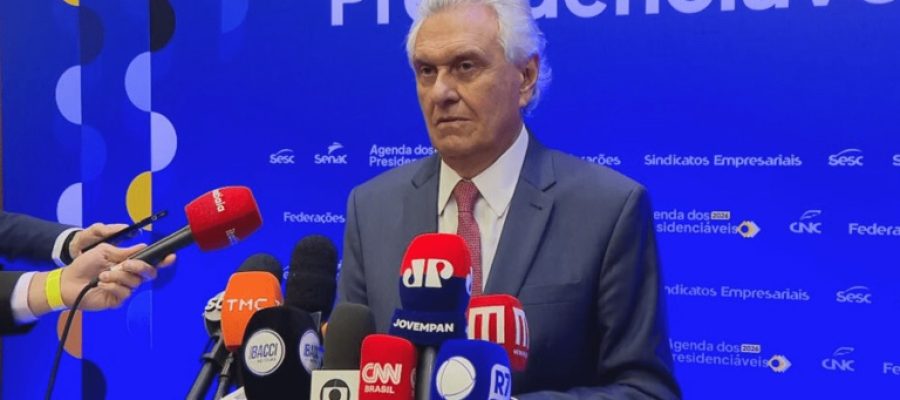 Caiado: “Quem votar em Flávio vai reeleger Lula”