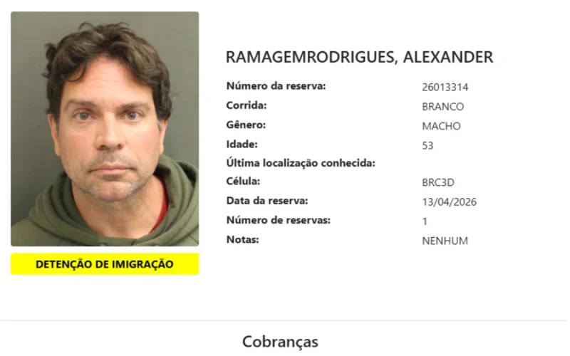 Governo Trump divulga foto de Ramagem preso