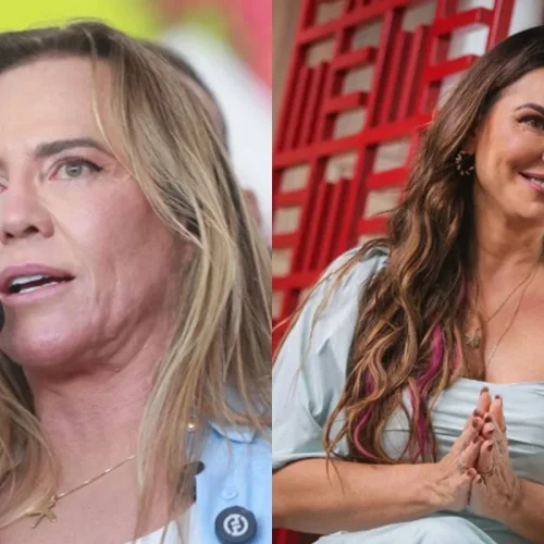 Saga da botina: Paula provoca e Celina manda sapato para a adversária