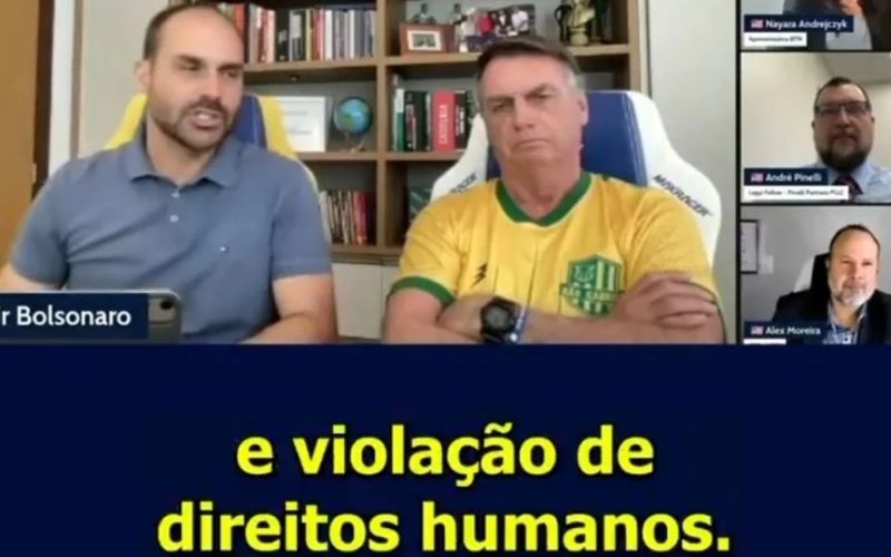 Eduardo Bolsonaro pede a Trump e Musk para que o pai não seja preso