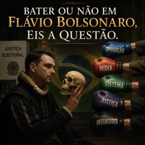 Bater ou não bater em Flávio Bolsonaro, eis a questão!
