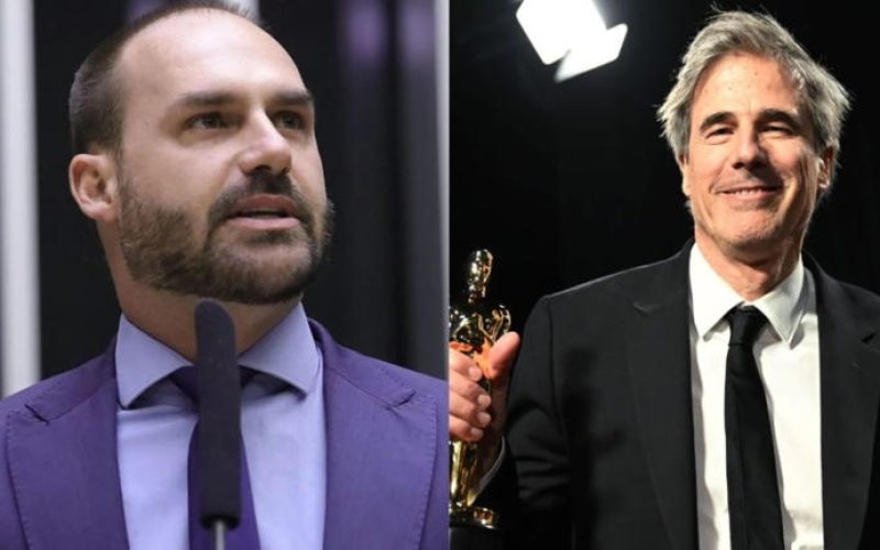 “Psicopata cínico”, diz Eduardo Bolsonaro sobre Walter Salles