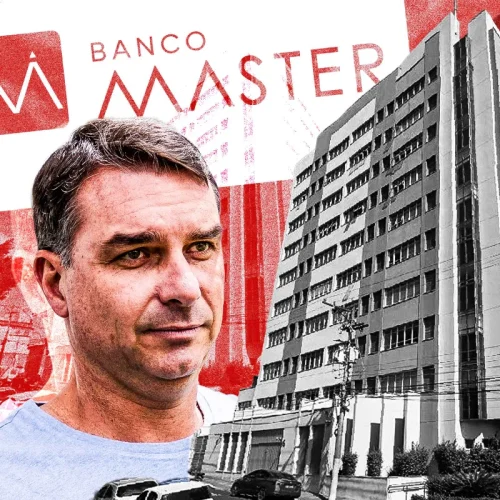 Flávio Bolsonaro emitiu R$ 1,5 milhão em notas para empresas usadas em esquema de Vorcaro