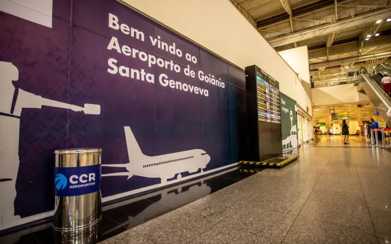Aumenta o número de voos cancelados no Aeroporto de Goiânia por causa de fortes ventos em SP