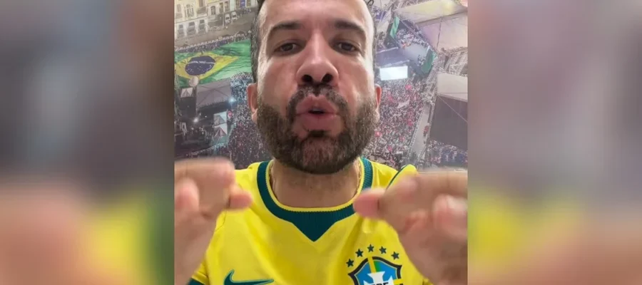 Janones chama Neymar de “vagabundo”, mas diz que torcerá por ele