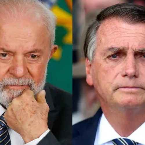 Bolsonaro ( à esquerda de Lula) responde Lula, fala em ‘gópi’ e diz que só ‘imbecil’ acredita em plano de assassinato