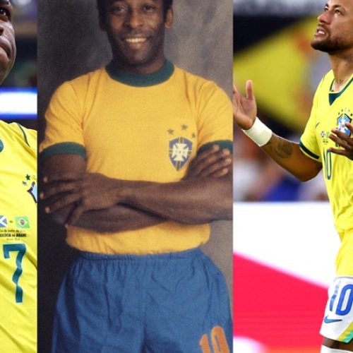 Poderoso! Neymar iguala Pelé