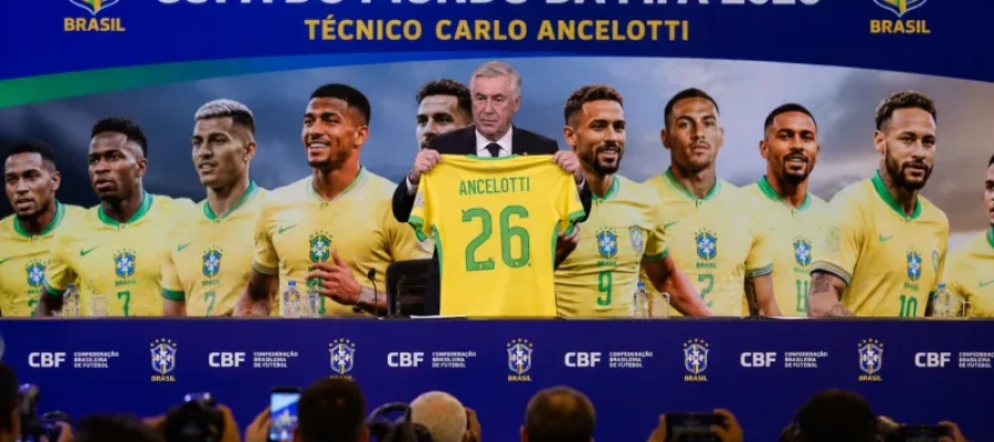 Com Neymar entre os convocados, Carlo Ancelotti anuncia lista da Seleção Brasileira para a Copa do Mundo de 2026 